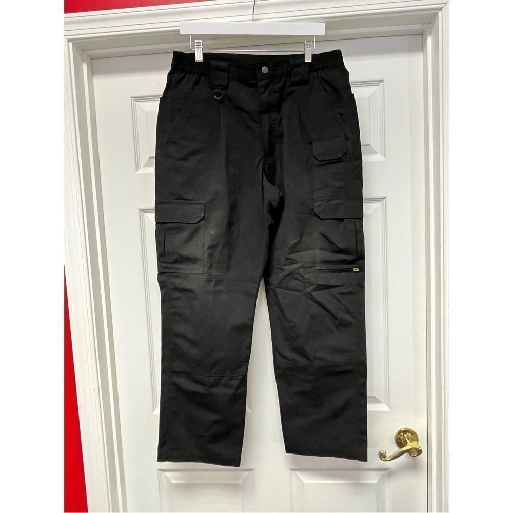 PROPPER Black Cargo Utility Tactical Pants sz 34/30
